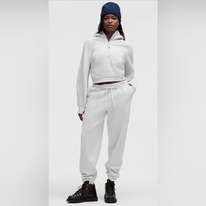 Lululemon Scuba SET in Heathered Core Ultra Light Gray XL/XXL